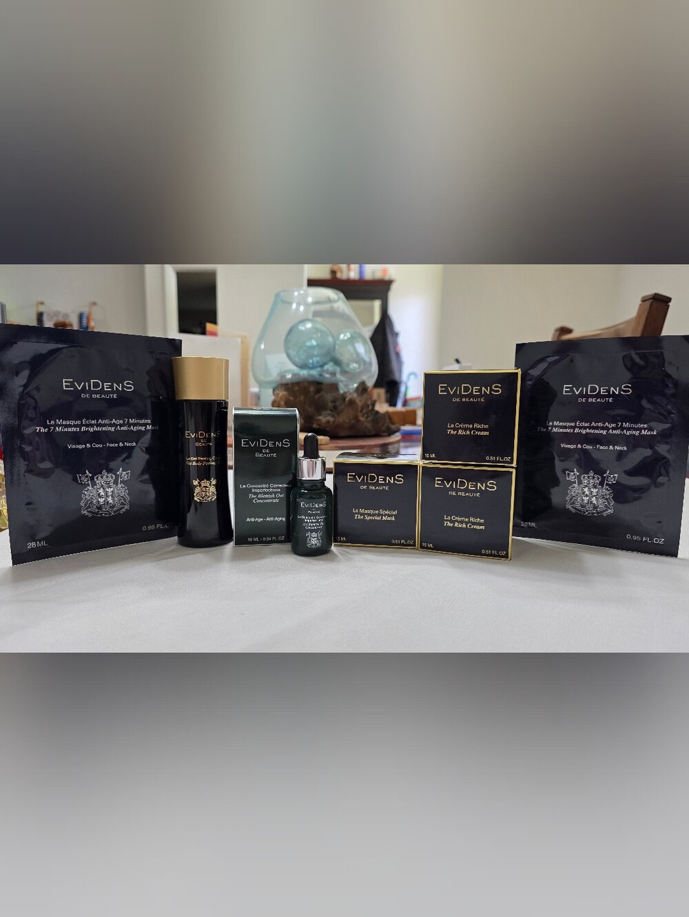 EviDenS de Beauté Mega Luxury Skincare Lot - 8 Items, NEW/Unused